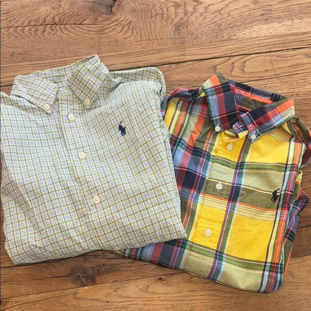 Boy button down lot Shirts by Ralph Lauren